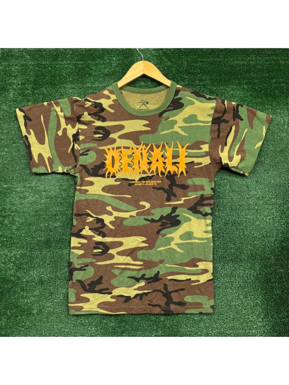 Portugal the Man Shish Denali Rock Band Camo T-Shirt Size Medium